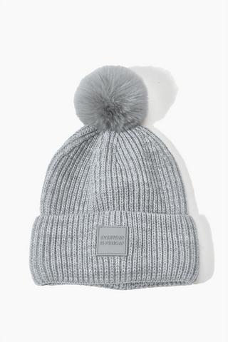 Ribbed Beanie