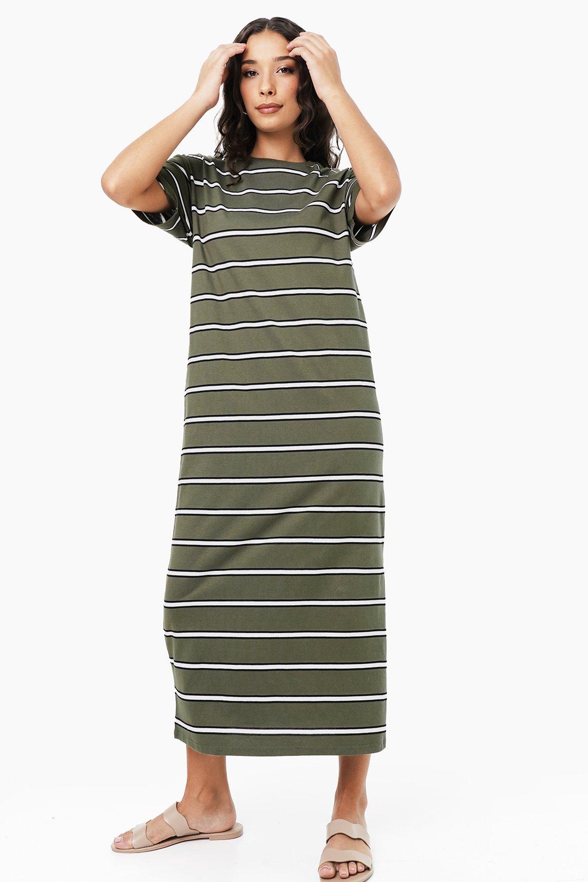 Stripe Column Dress