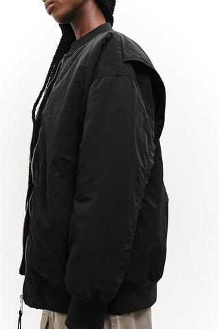 Oversized Bomber Jacket