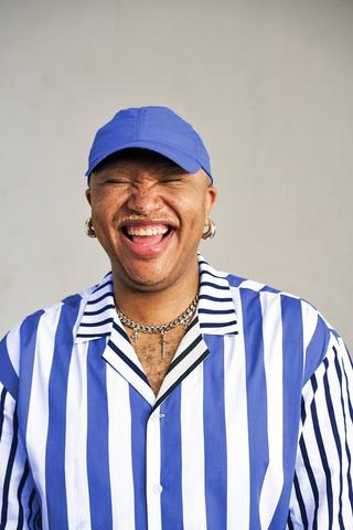 Artclub and Friends Stripe Bowler Shirt