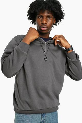 Quarter Zip Sweat Top