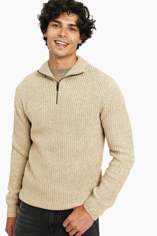 Quarter Zip Knit