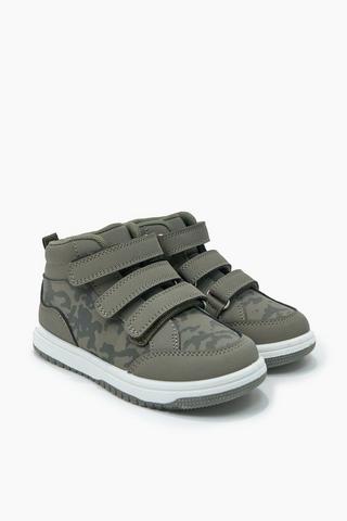 Camo Mid-Top Sneaker