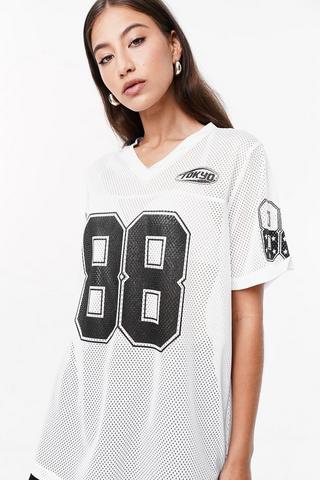 Mesh Oversized Active T-Shirt
