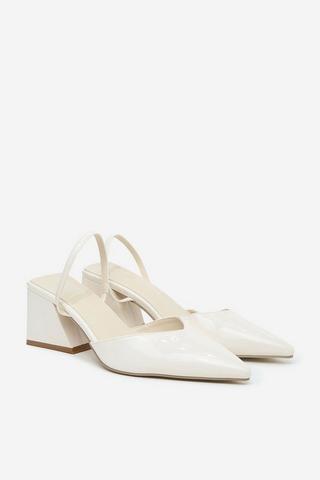 Slingback Block Heel