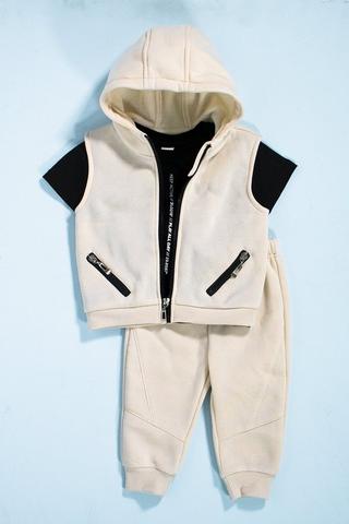 Hoodie T-Shirt And Joggers Set