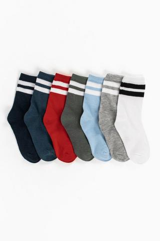 7 Pack Socks