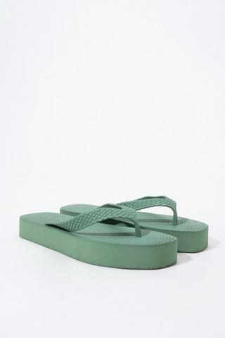 Embossed Platform Slop