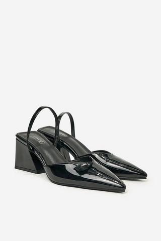 Slingback Block Heel