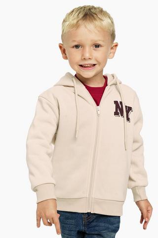 Brooklyn NY Zip-Through Hoodie