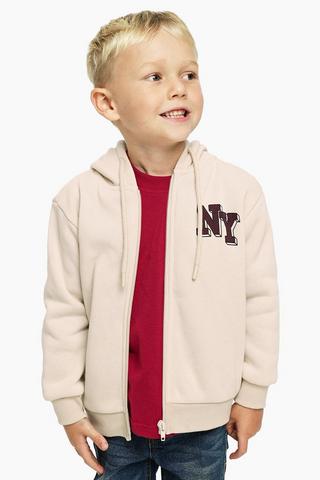 Brooklyn NY Zip-Through Hoodie