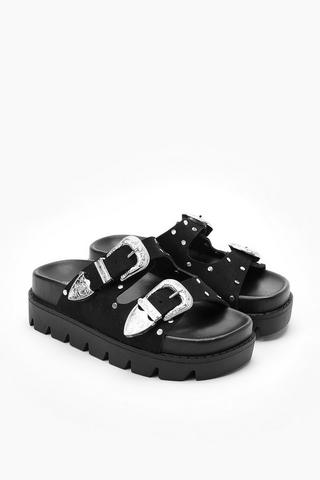 Double Buckle Slides