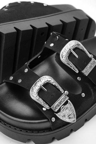 Double Buckle Slides