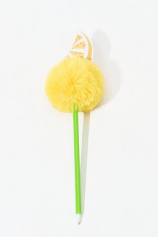 Fluffy Pen - Lemon