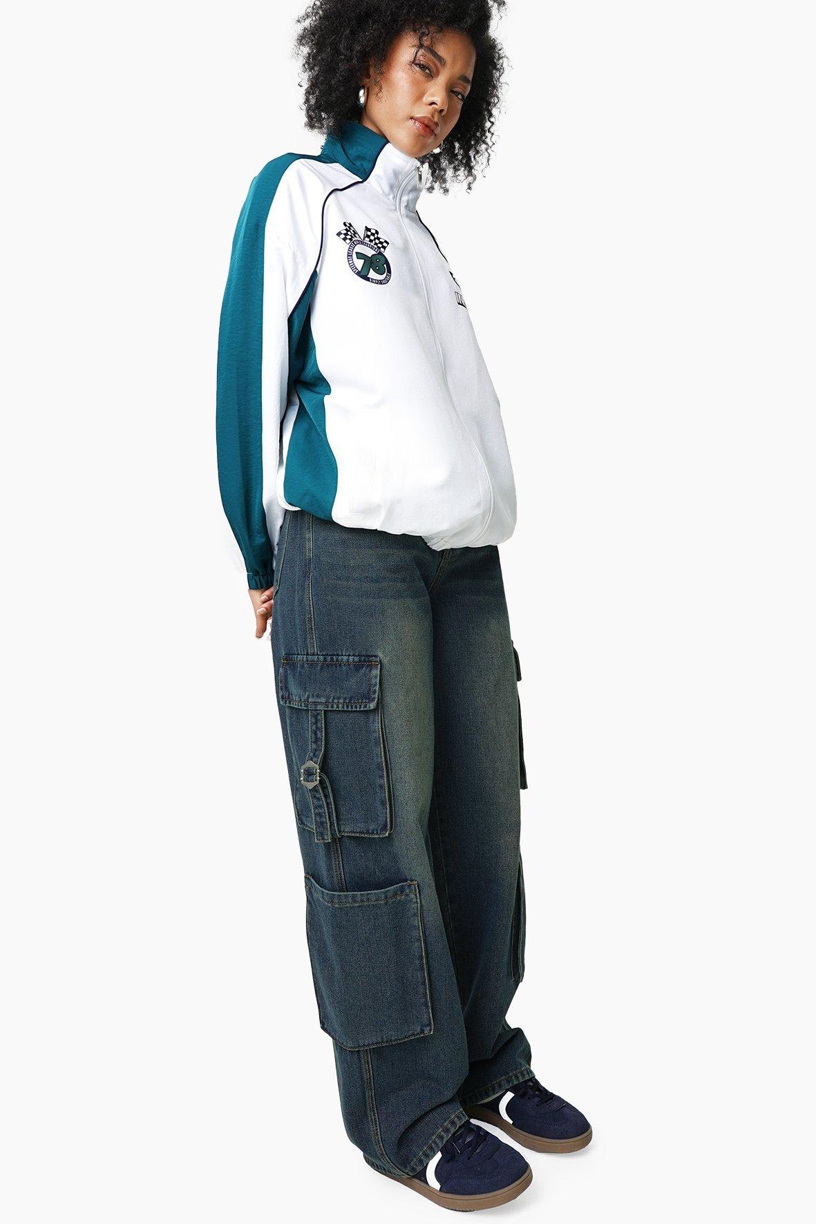 Midnight Denim Cargo Jean