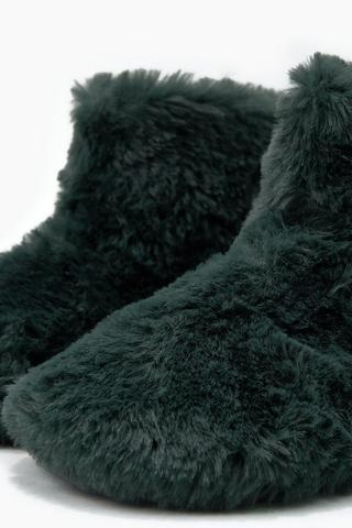 Monster Slipper Ankle Boot