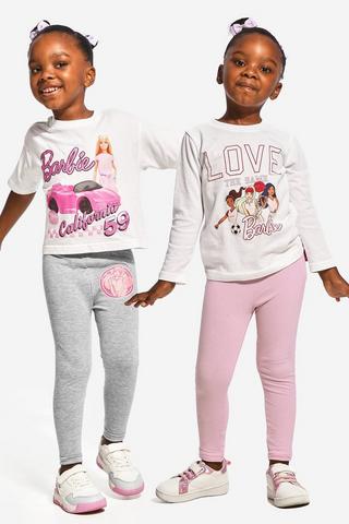 Barbie 2 Pack Leggings