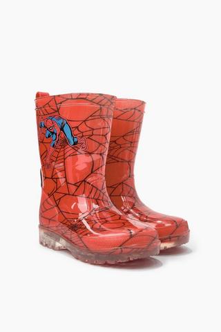 Spiderman Light-Up Gumboots