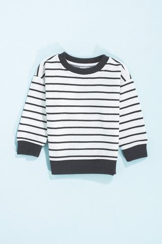 Stripe Sweat Top