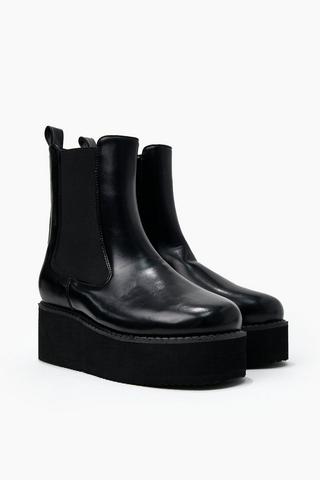 Platform Ankle Boot