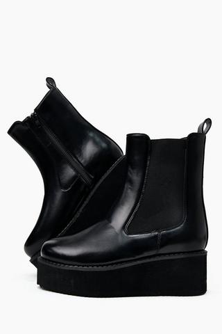 Platform Ankle Boot