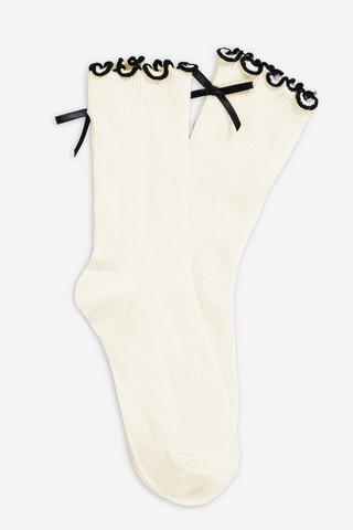 Bow Anklet Socks