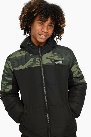 Hooded Puffer Jacket
