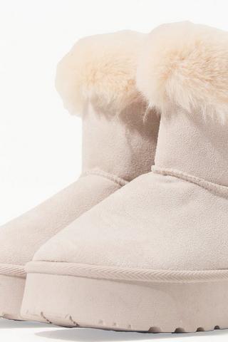 Faux Fur Ankle Boot