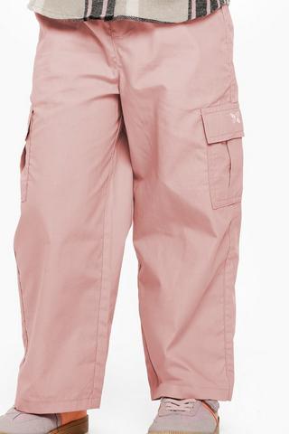 Wide-Leg Cargo Pants