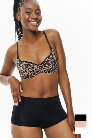 3 Pack Seamless Boyleg