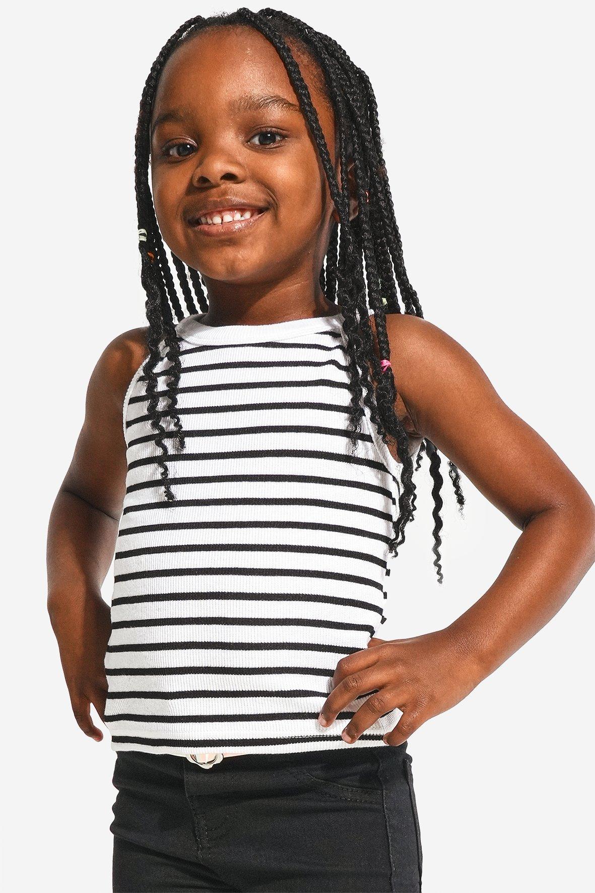 Classic Fit Striped Tank Top
