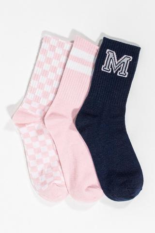 3 Pack Socks