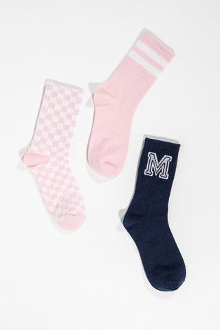 3 Pack Socks