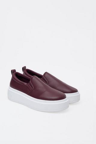 Platform Slip-on Shoe
