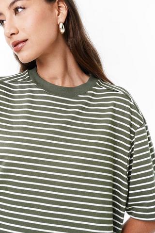 Stripe Boxy Top