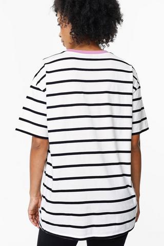 Stripe Oversized Top