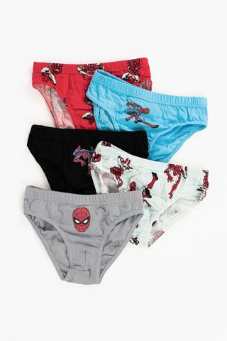 Spiderman 5 Pack Briefs
