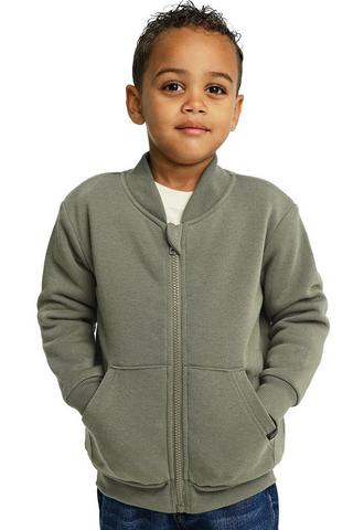 Zip-Through Bomber Jacket