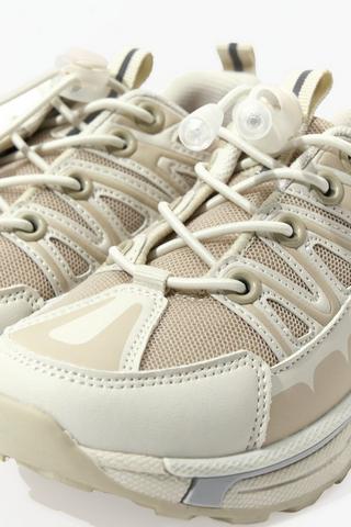Colourblock Lace-Up Trainer