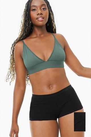 3 Pack Seamless Boyleg