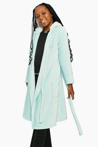 Bow Hooded Gown