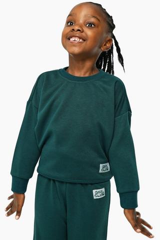 Sweat Top And Joggers Set