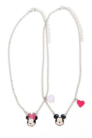 Minnie Mouse Best Friends Necklace Set