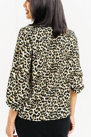 Leopard Print Blouse