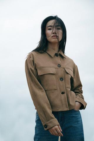 Suede Shacket