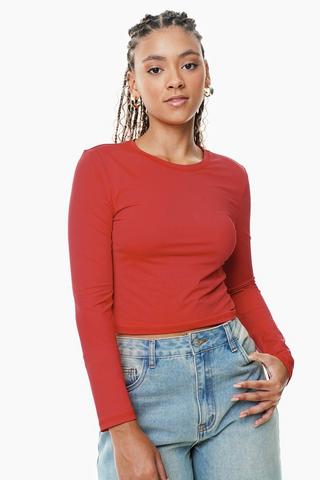 Skin Tight Long Sleeve Top