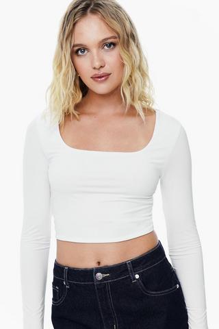 Skin Tight Long Sleeve Top