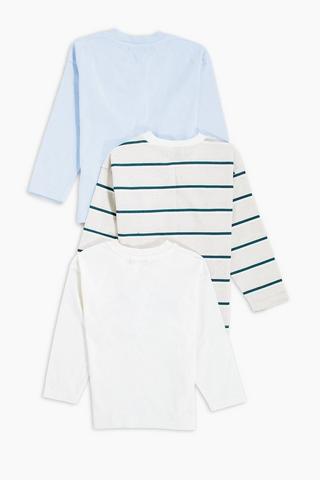 3 Pack Long Sleeve T-Shirts