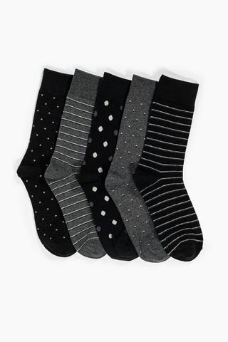 5 Pack Socks