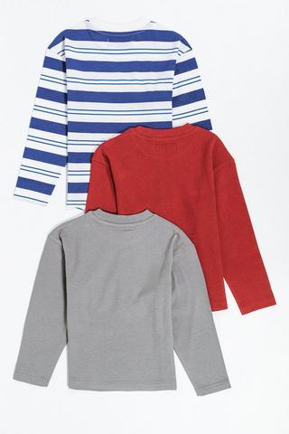 3 Pack Long Sleeve T-Shirts